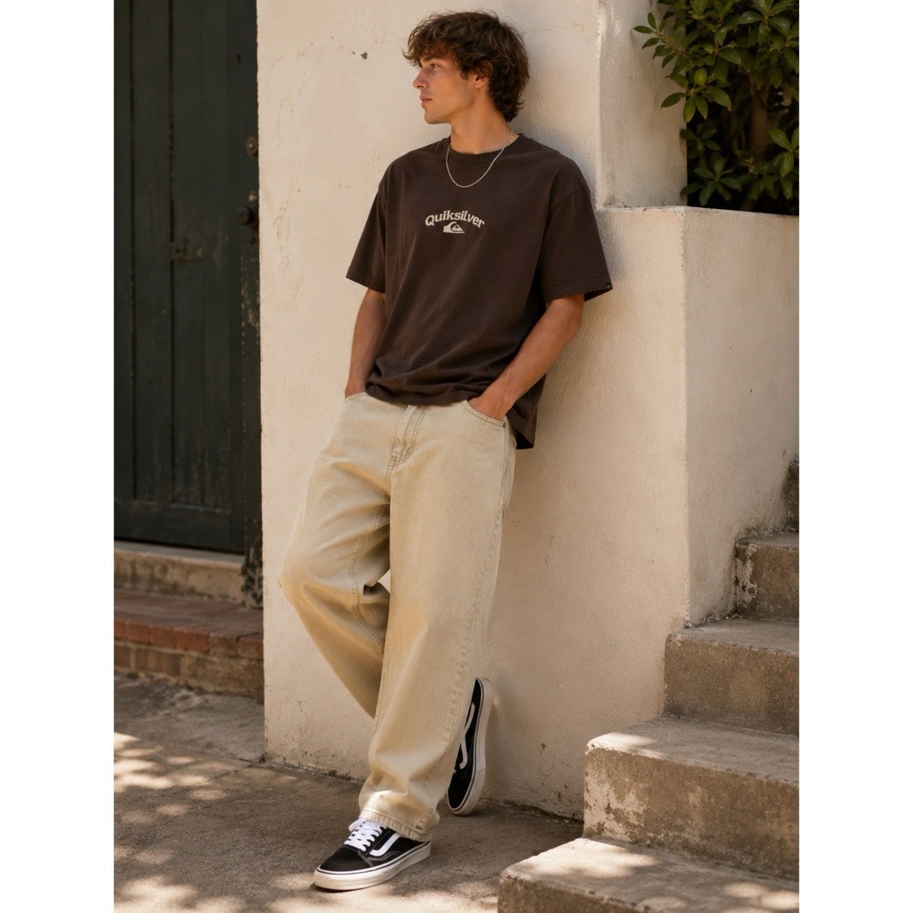 Levi's SilverTab Baggy Jeans Mens 30x30 Vintage 1998 Tan Y2K Skater
